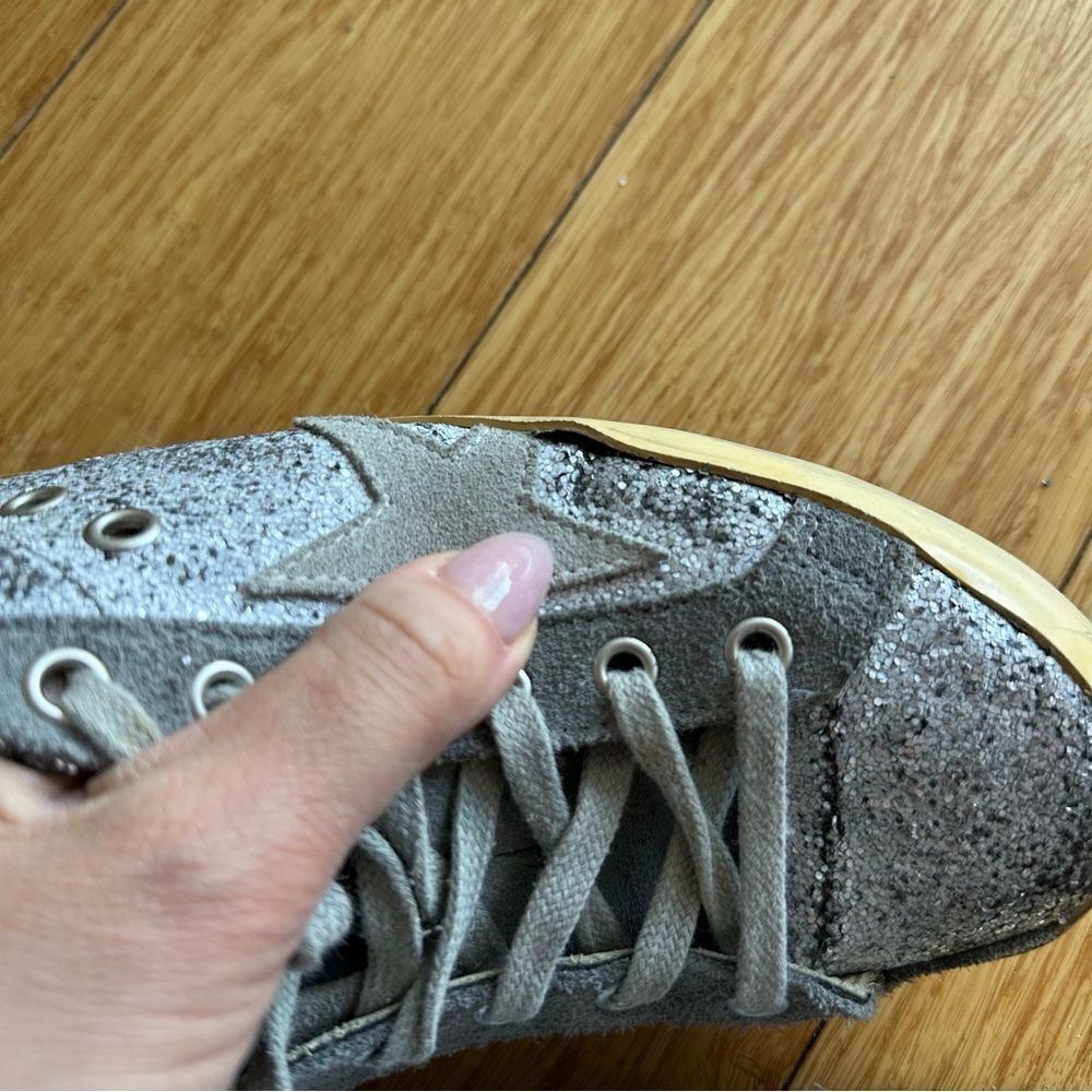 Golden Goose Superstar Glitter Sneakers - Picture 13 of 15
